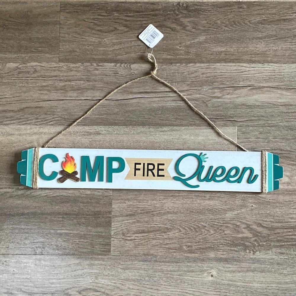 NEW Campfire Queen Wall Decor